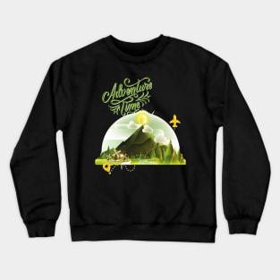 Ready for new adventure time love travel Explore the world holidays vacation Crewneck Sweatshirt